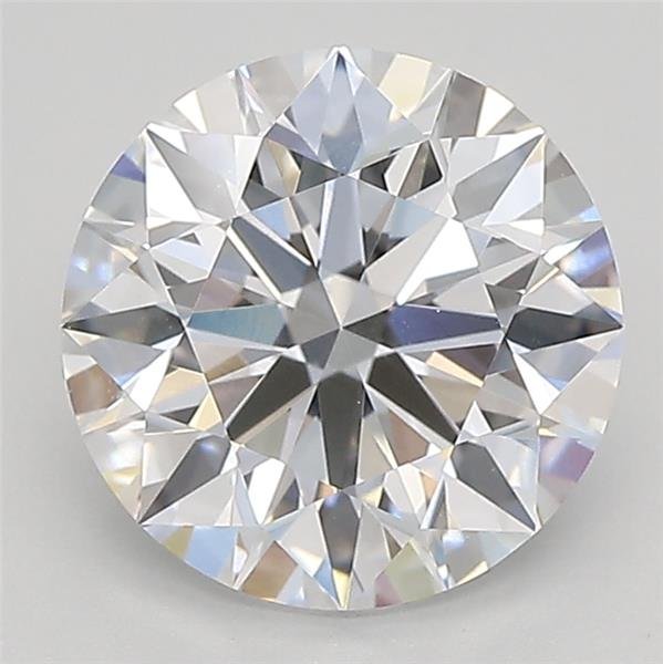 2.06ct D VVS2 Rare Carat Ideal Cut Round Lab Grown Diamond