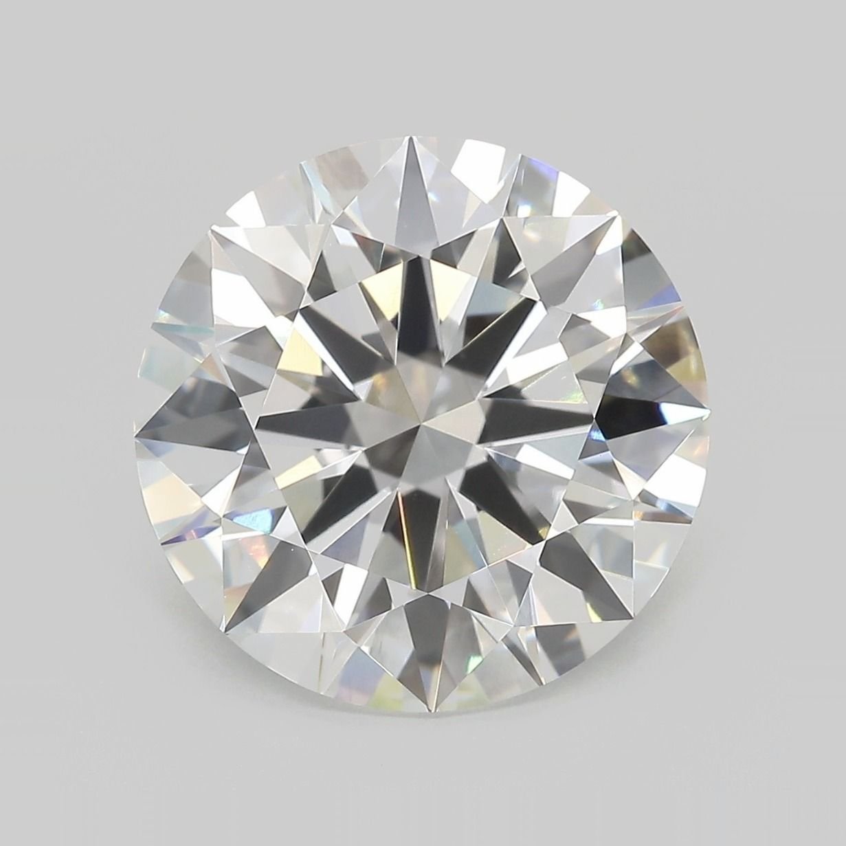 8.44ct E VVS2 Rare Carat Ideal Cut Round Lab Grown Diamond