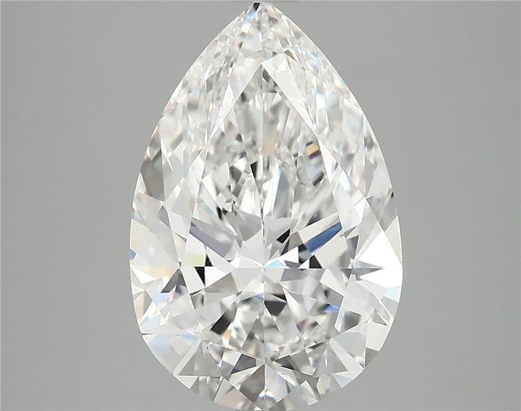 3.92 Carat Pear Lab Diamond
