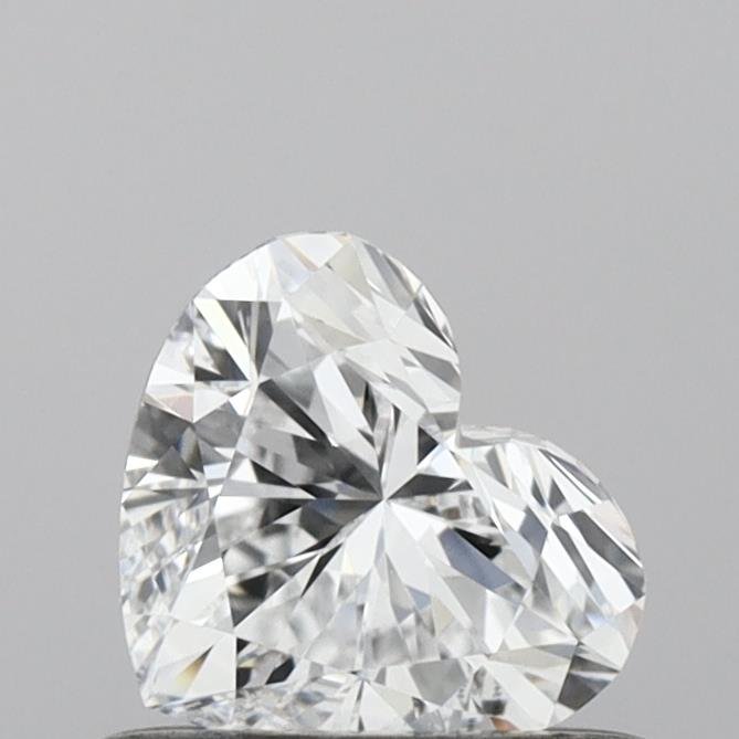 0.53ct D VVS1 Rare Carat Ideal Cut Heart Lab Grown Diamond