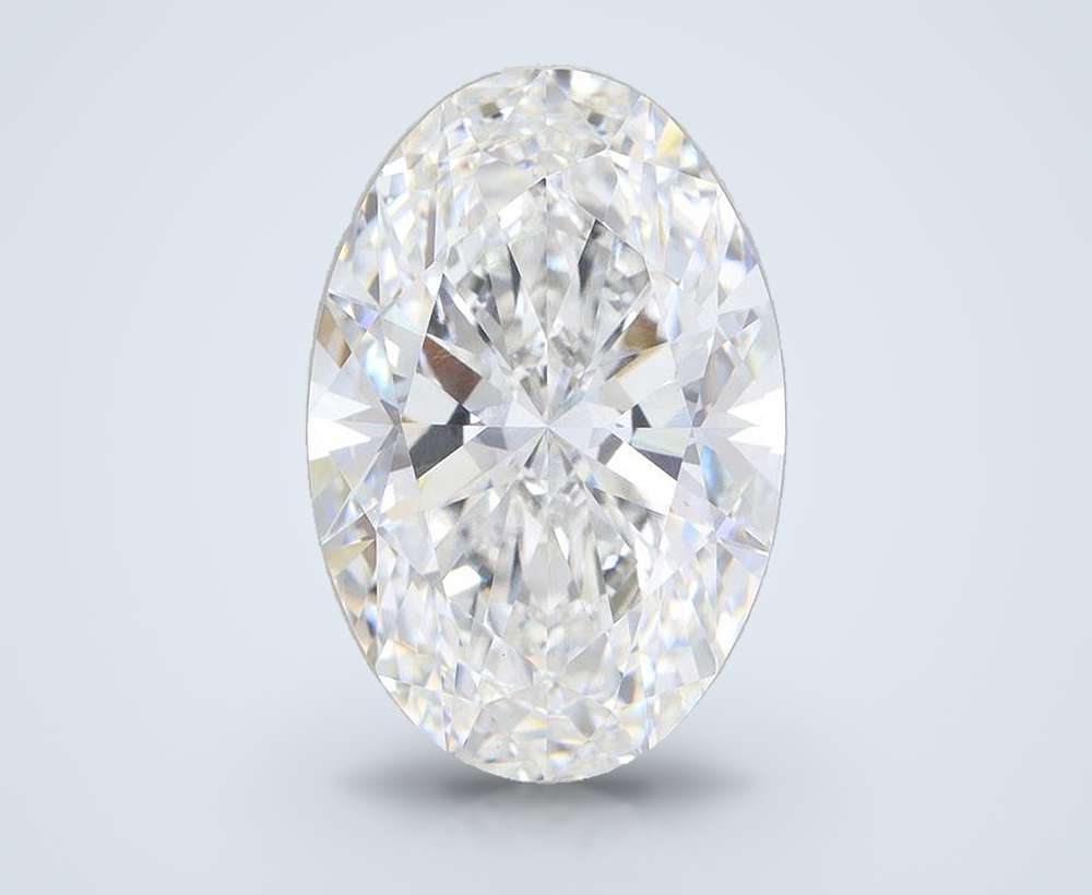 11.06 Carat Oval Lab Diamond