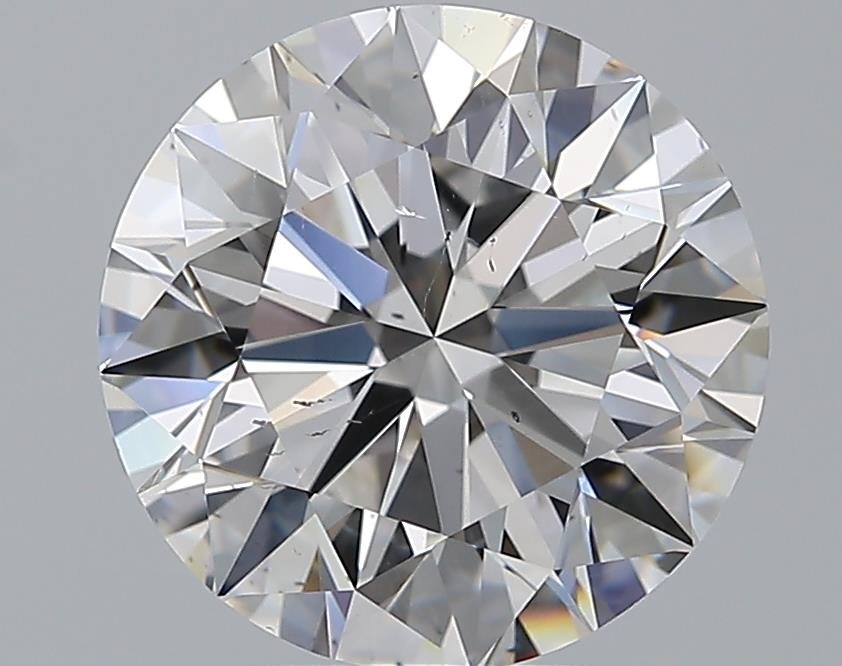 4.01ct E SI1 Excellent Cut Round Diamond