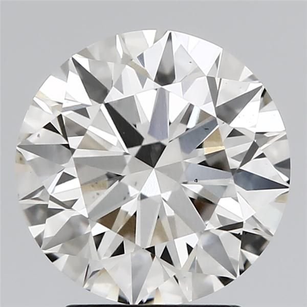 3.04ct K VS2 Rare Carat Ideal Cut Round Lab Grown Diamond