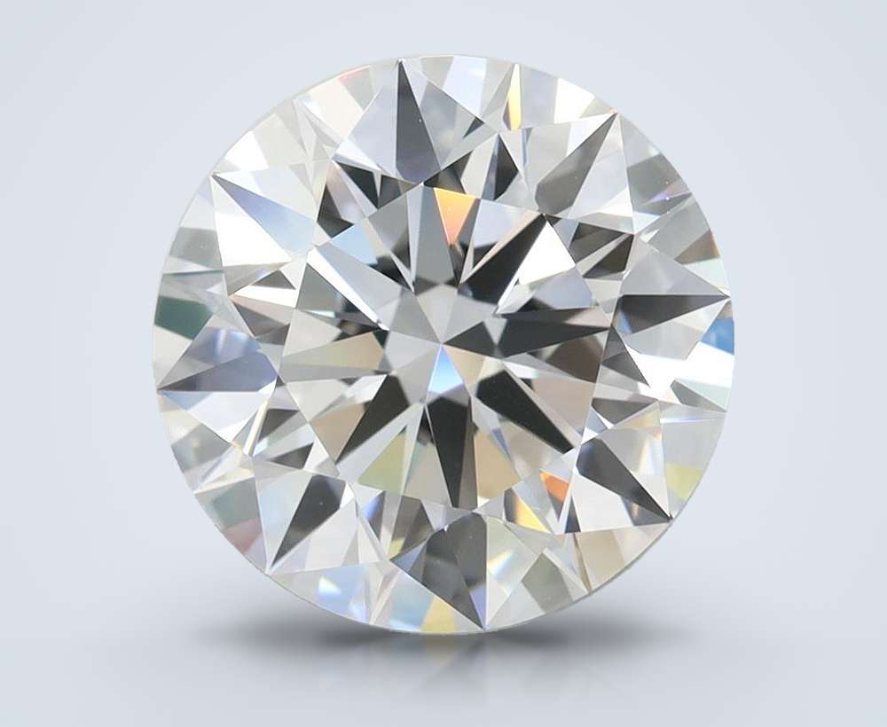 3.72 Carat Round Lab Diamond
