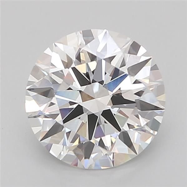 3.04ct F VVS2 Rare Carat Ideal Cut Round Lab Grown Diamond