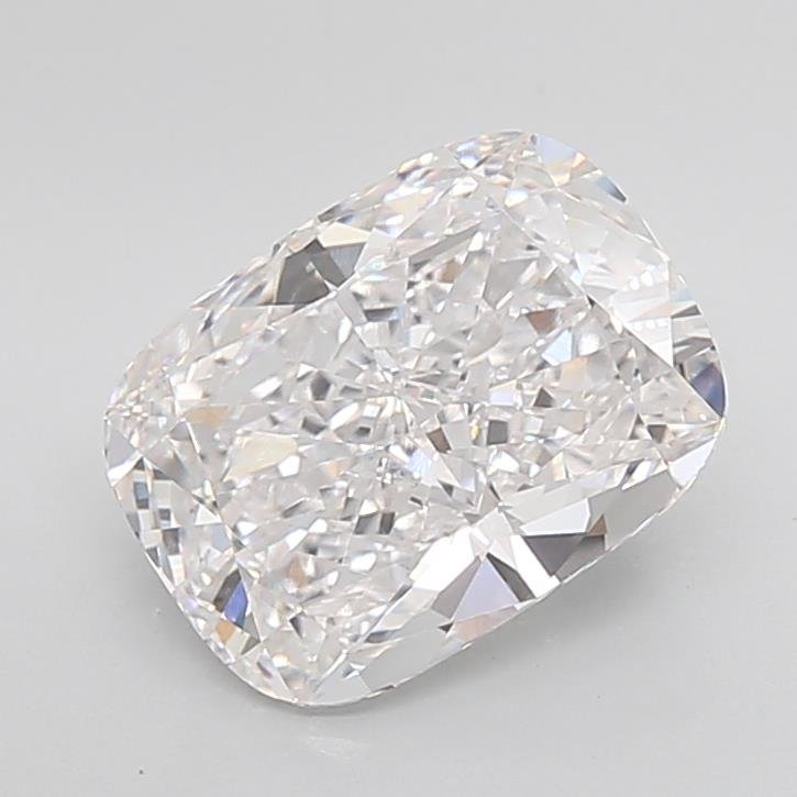 5.02ct F VVS2 Rare Carat Ideal Cut Cushion Lab Grown Diamond