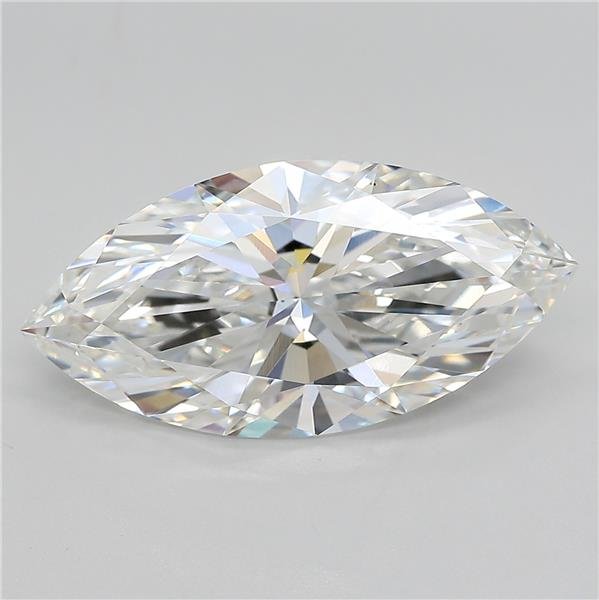 4.30ct G VS1 Rare Carat Ideal Cut Marquise Lab Grown Diamond