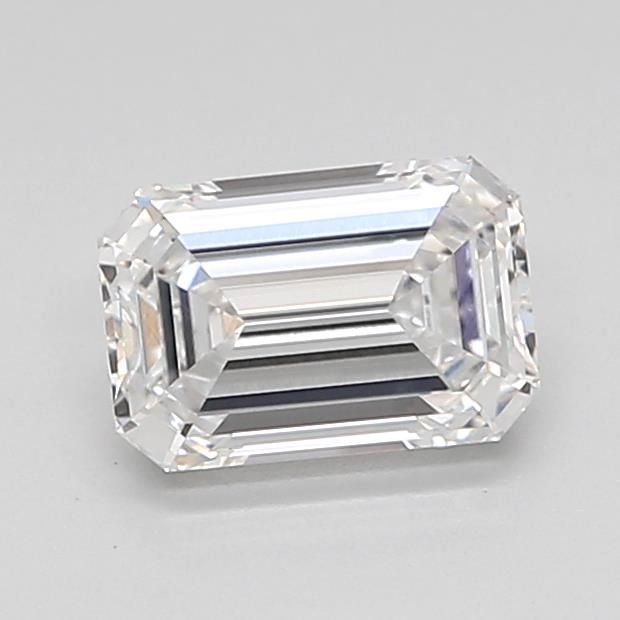 1.03ct D VVS2 Rare Carat Ideal Cut Emerald Lab Grown Diamond