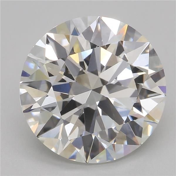 4.03ct F VVS2 Rare Carat Ideal Cut Round Lab Grown Diamond