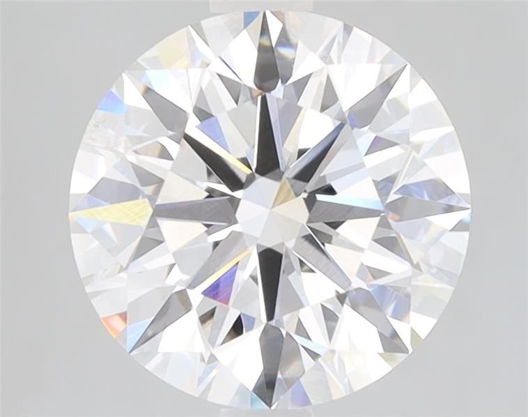 2.18ct E SI2 Rare Carat Ideal Cut Round Lab Grown Diamond