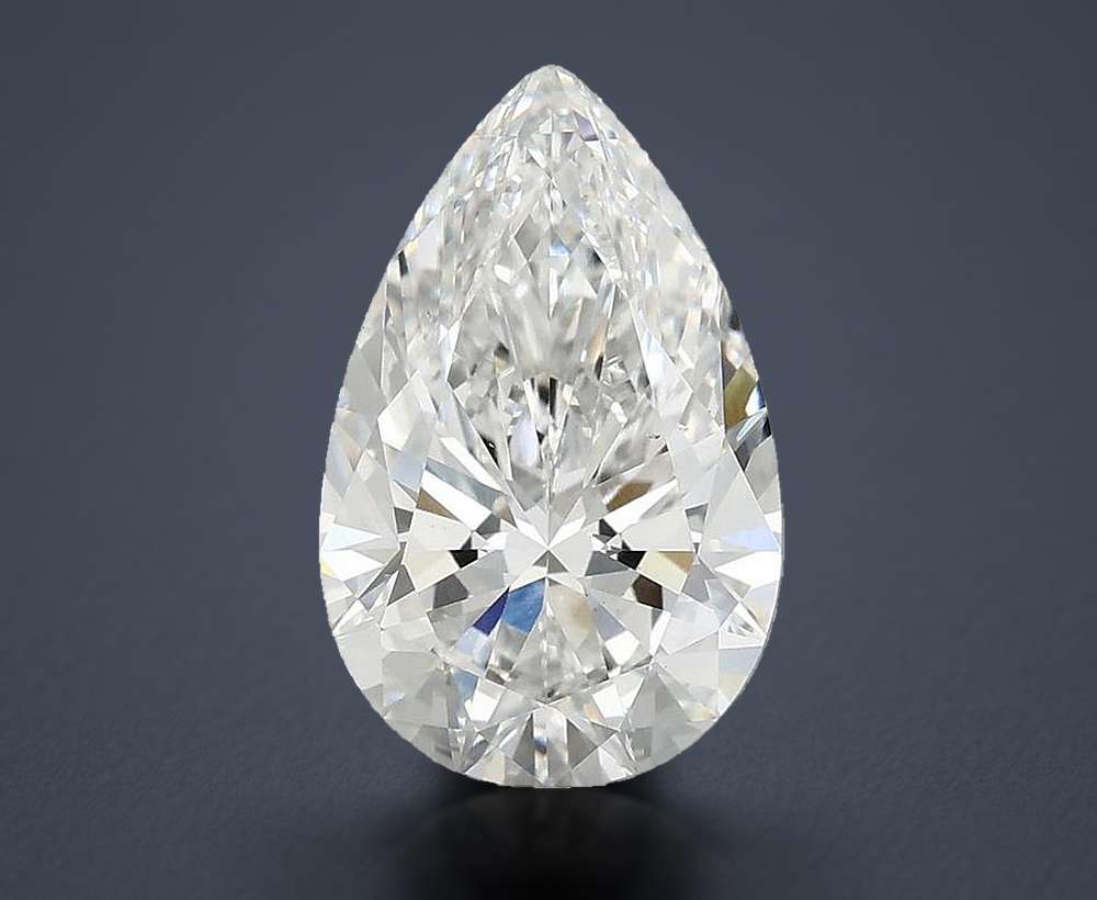 2.90 Carat Pear Lab Diamond