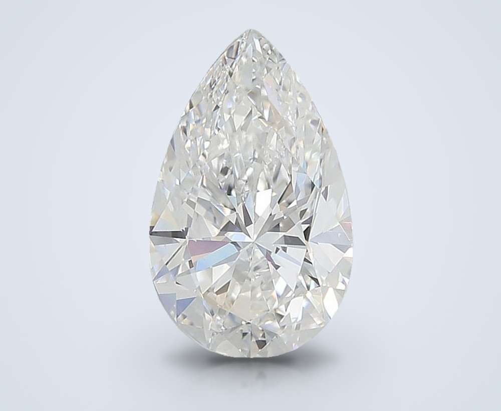 2.92 Carat Pear Lab Diamond