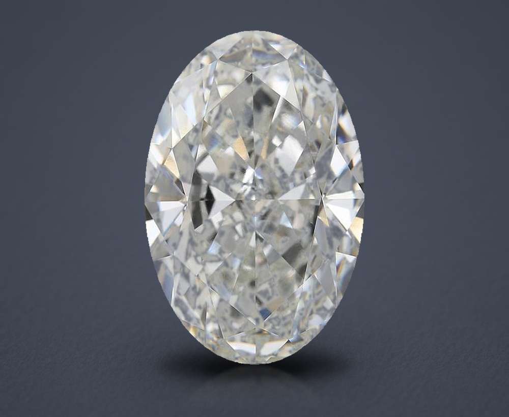 9.62 Carat Oval Lab Diamond