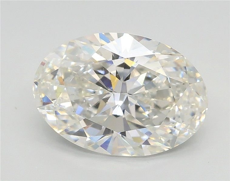 3.01ct F VS1 Rare Carat Ideal Cut Oval Lab Grown Diamond