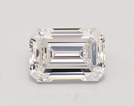 0.89ct D VVS2 Excellent Cut Emerald Lab Grown Diamond