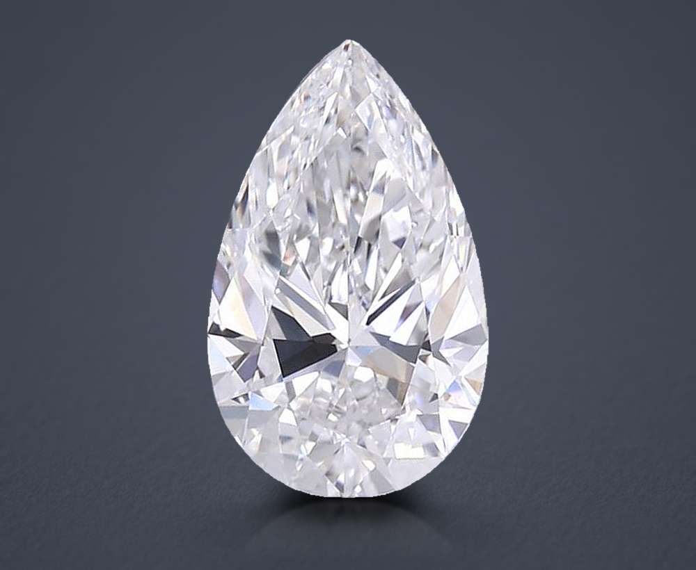 3.71 Carat Pear Lab Diamond
