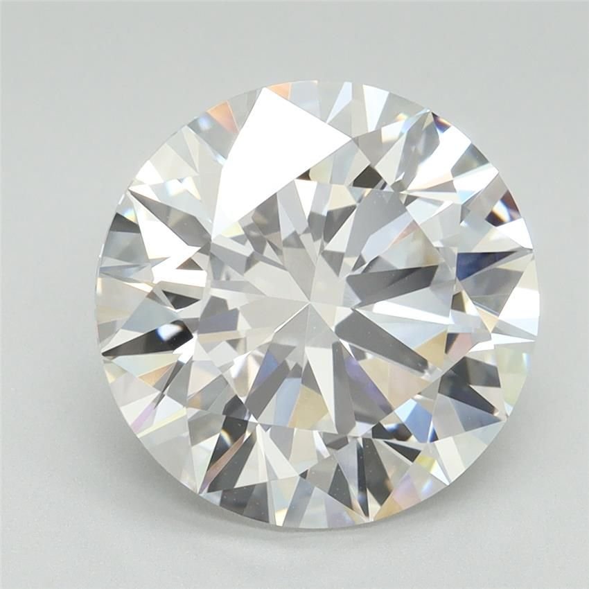 5.13ct E VVS2 Rare Carat Ideal Cut Round Lab Grown Diamond