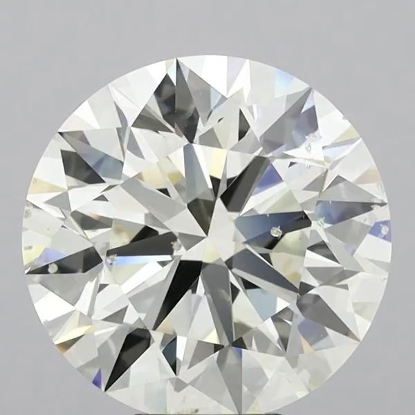 8.90ct J SI1 Rare Carat Ideal Cut Round Diamond