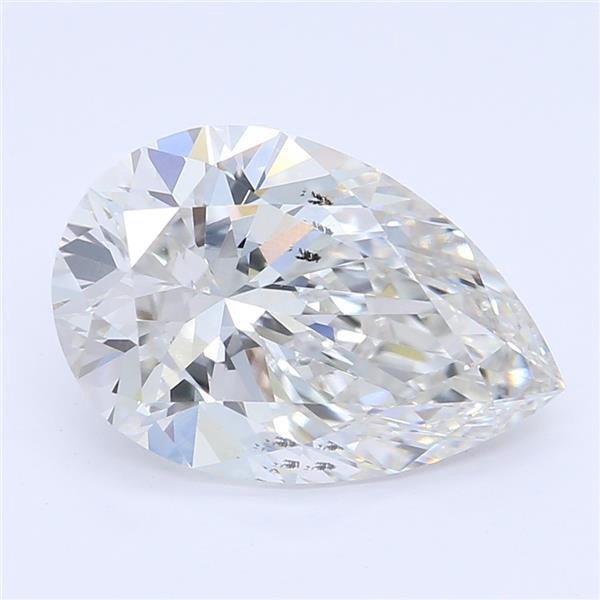 1.63ct F SI1 Rare Carat Ideal Cut Pear Lab Grown Diamond