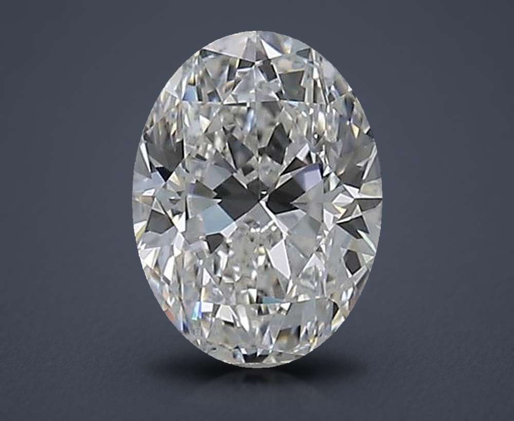 0.80 Carat Oval Natural Diamond