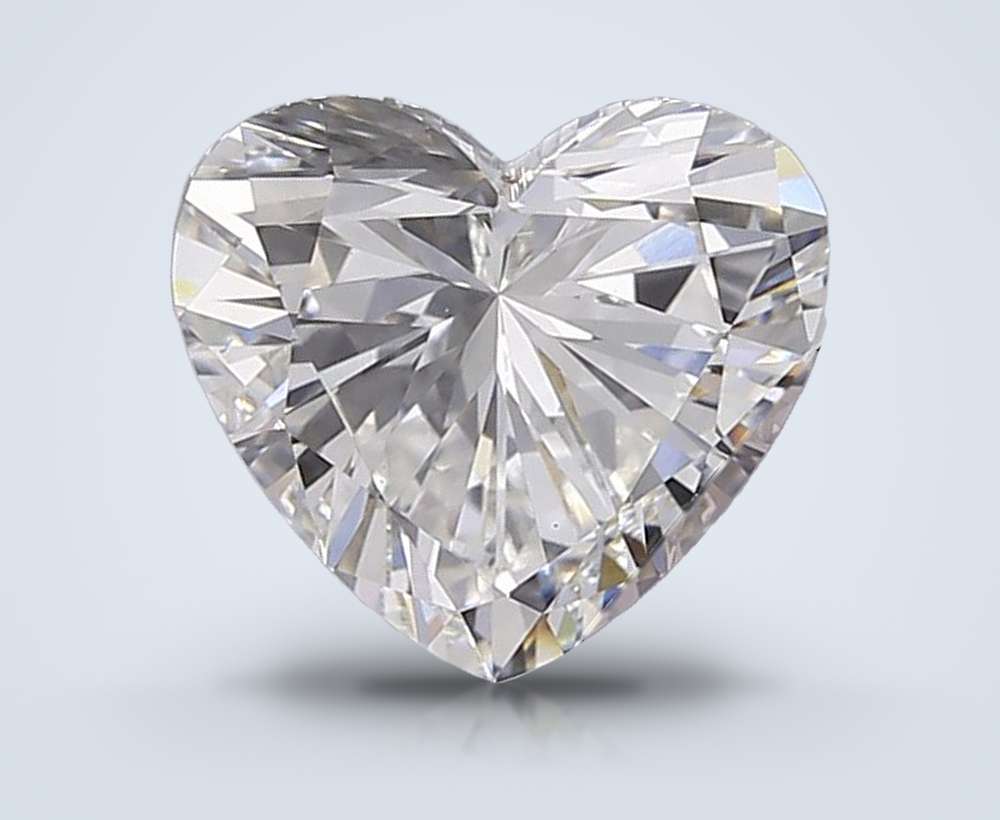 1.41 Carat Heart Lab Diamond