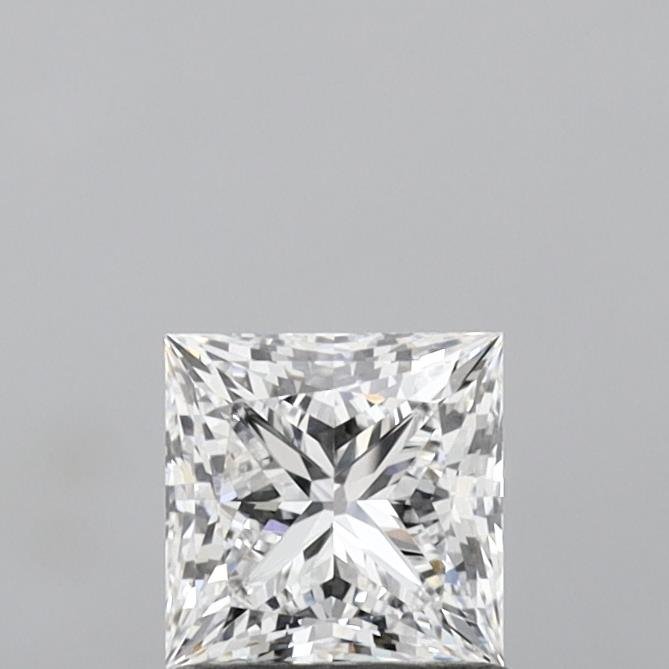 1.05ct E VVS2 Rare Carat Ideal Cut Princess Lab Grown Diamond