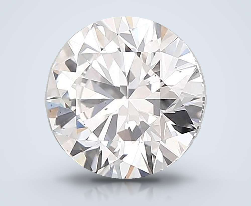 2.00 Carat Round Lab Diamond