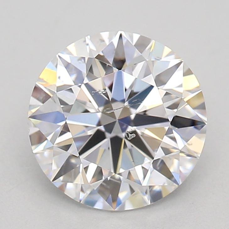 1.28ct D SI2 Rare Carat Ideal Cut Round Lab Grown Diamond