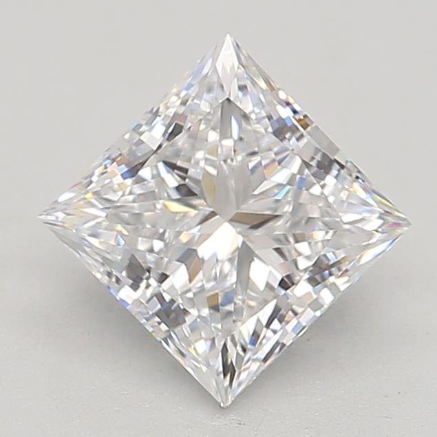 1.04ct D VVS1 Rare Carat Ideal Cut Princess Lab Grown Diamond