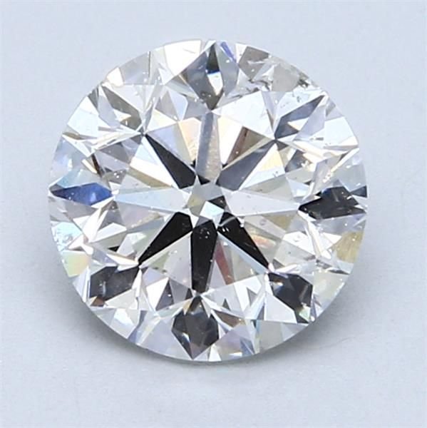 2.01ct D SI2 Very Good Cut Round Diamond