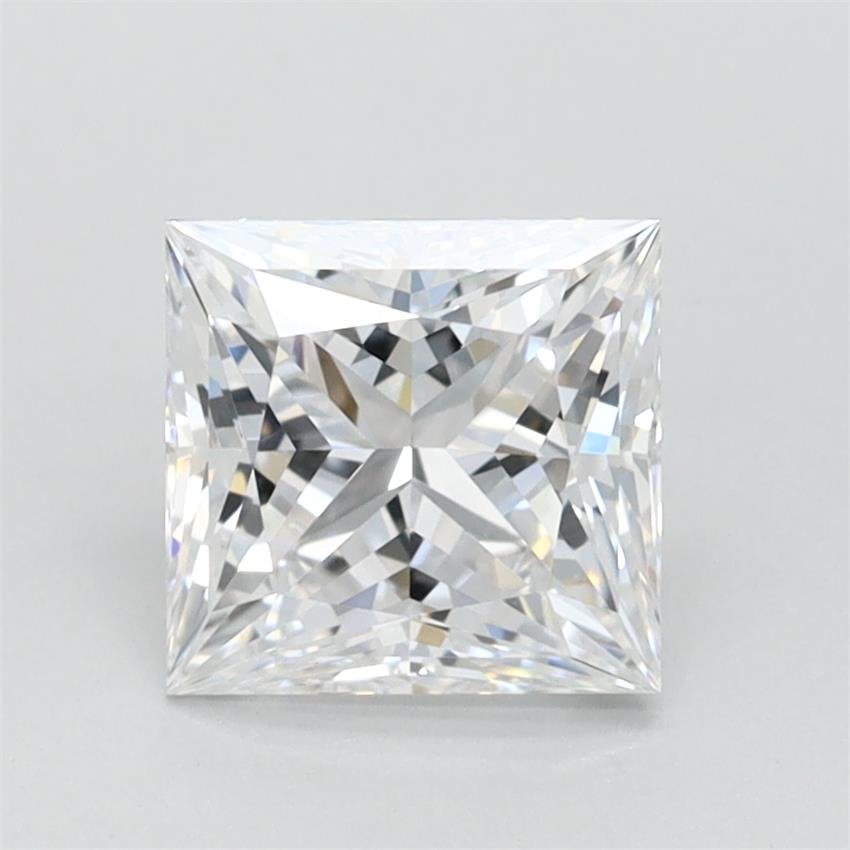 1.15ct D IF Rare Carat Ideal Cut Princess Lab Grown Diamond