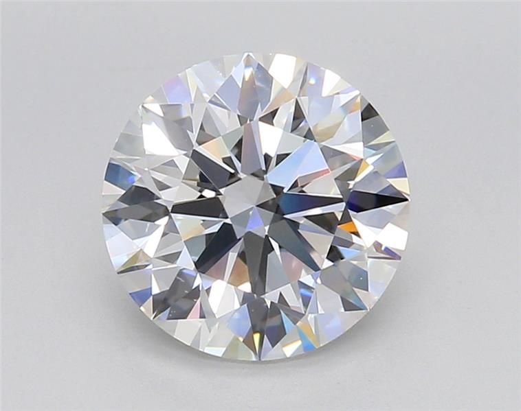 3.07ct E VS1 Rare Carat Ideal Cut Round Lab Grown Diamond