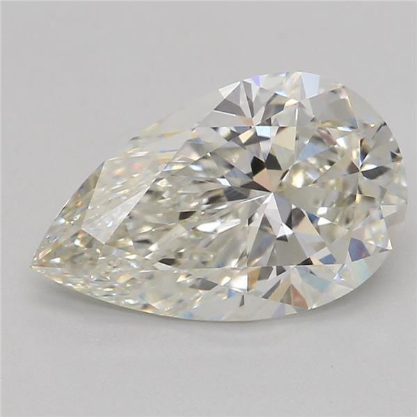 1.53ct H VVS2 Rare Carat Ideal Cut Pear Lab Grown Diamond