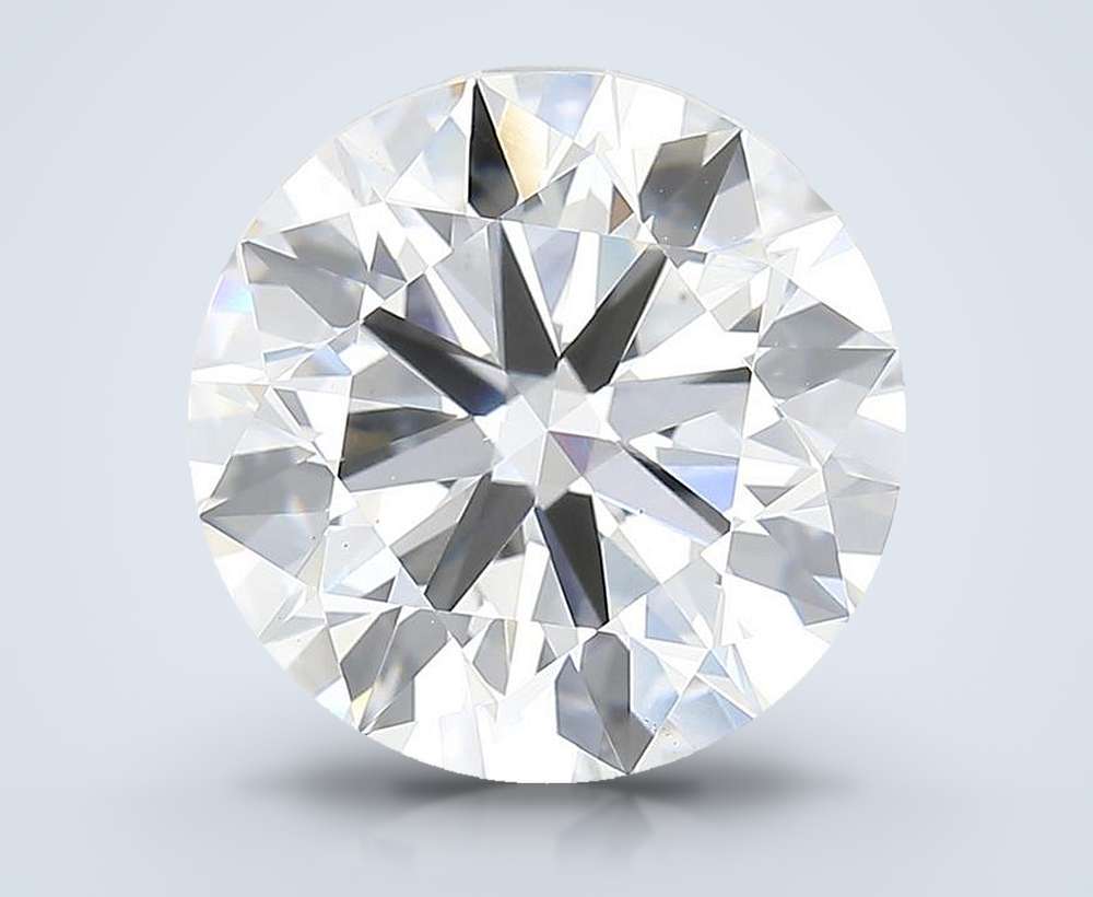 5.91 Carat Round Lab Diamond