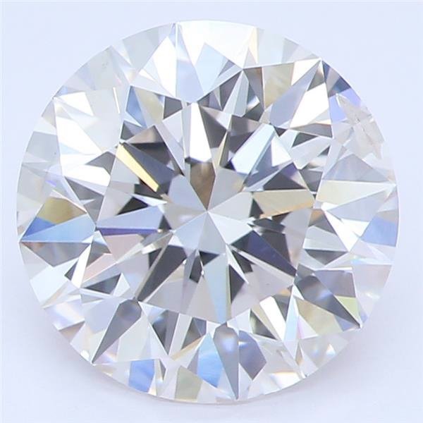 2.10ct H SI1 Excellent Cut Round Lab Grown Diamond