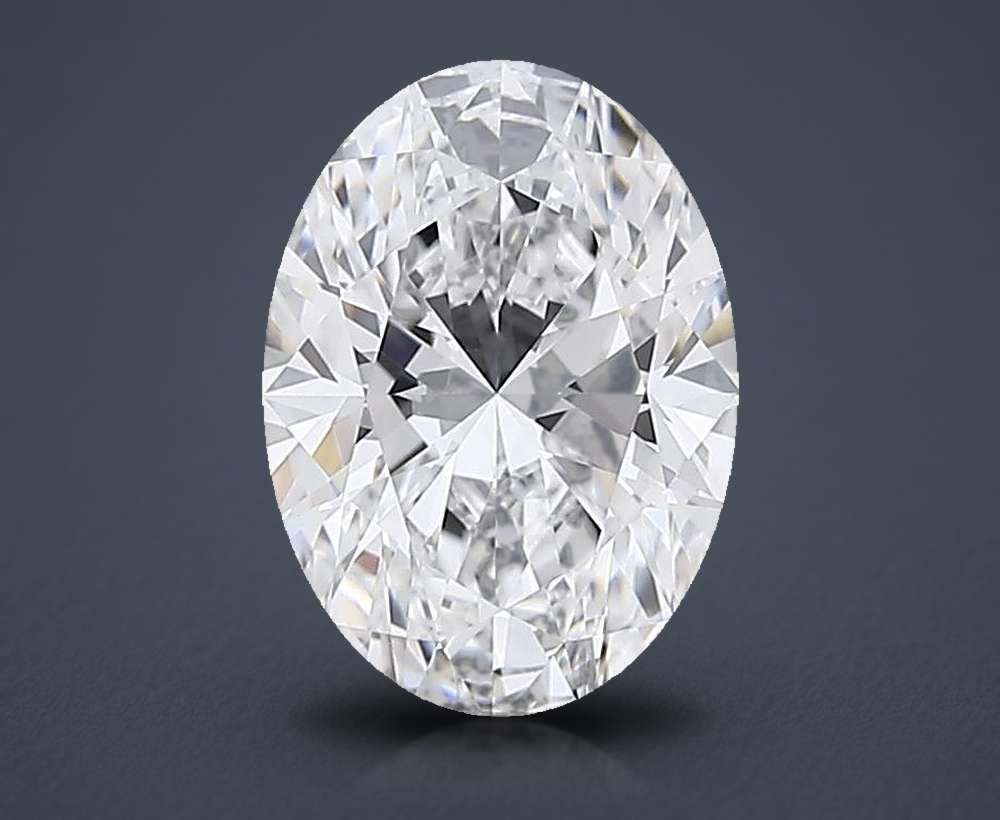 1.54 Carat Oval Lab Diamond