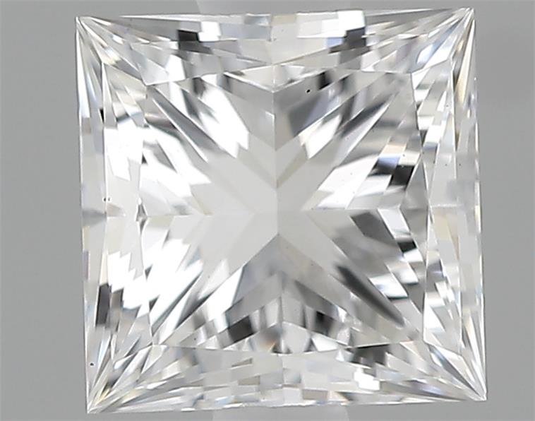 0.89ct E VS1 Rare Carat Ideal Cut Princess Lab Grown Diamond