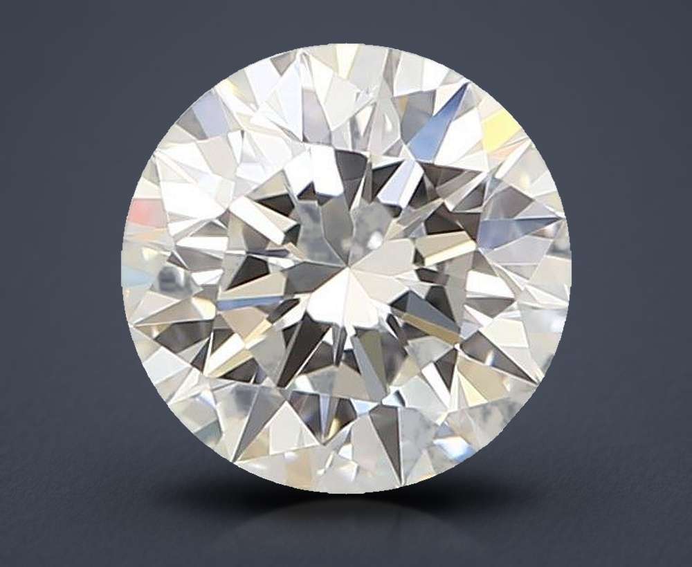 0.61 Carat Round Natural Diamond