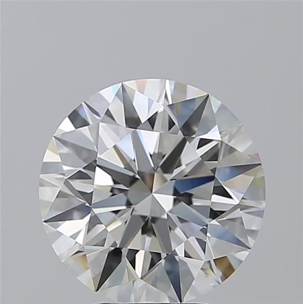 4.29ct H VVS2 Rare Carat Ideal Cut Round Diamond
