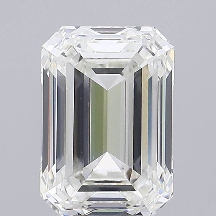 10.06ct H VS1 Rare Carat Ideal Cut Emerald Lab Grown Diamond