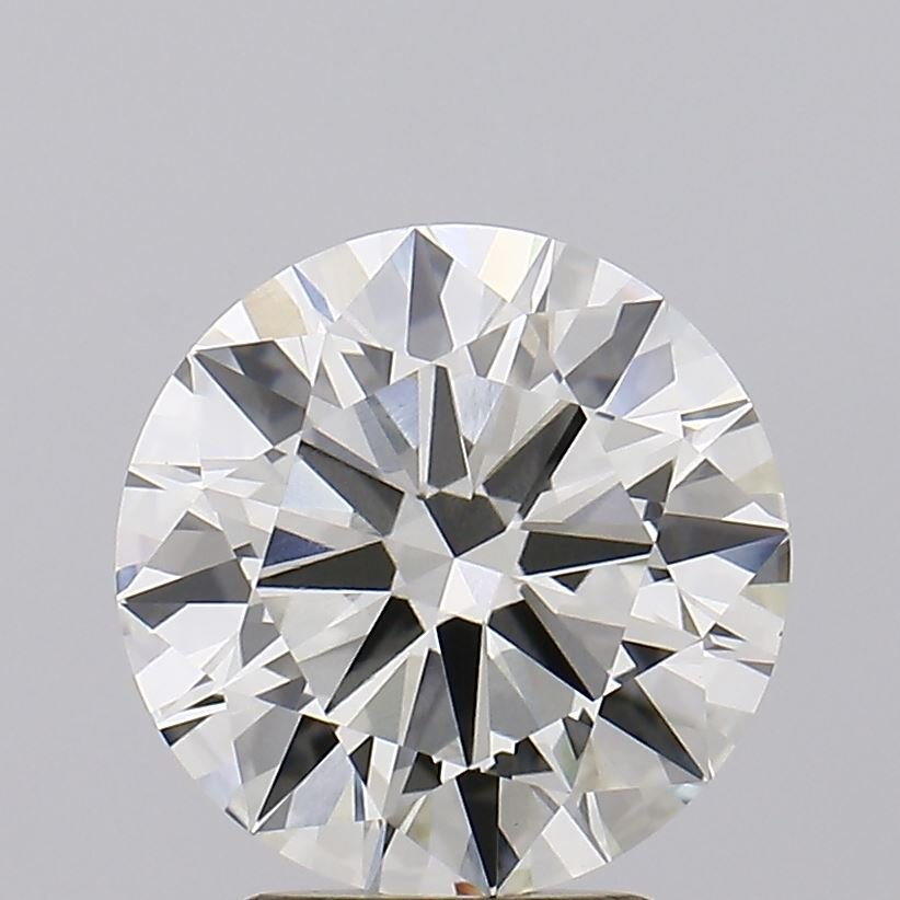 3.01ct J VVS2 Excellent Cut Round Lab Grown Diamond