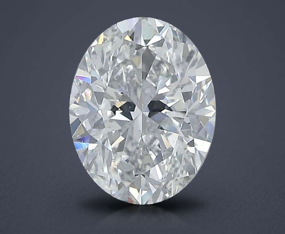 0.80 Carat Oval Natural Diamond