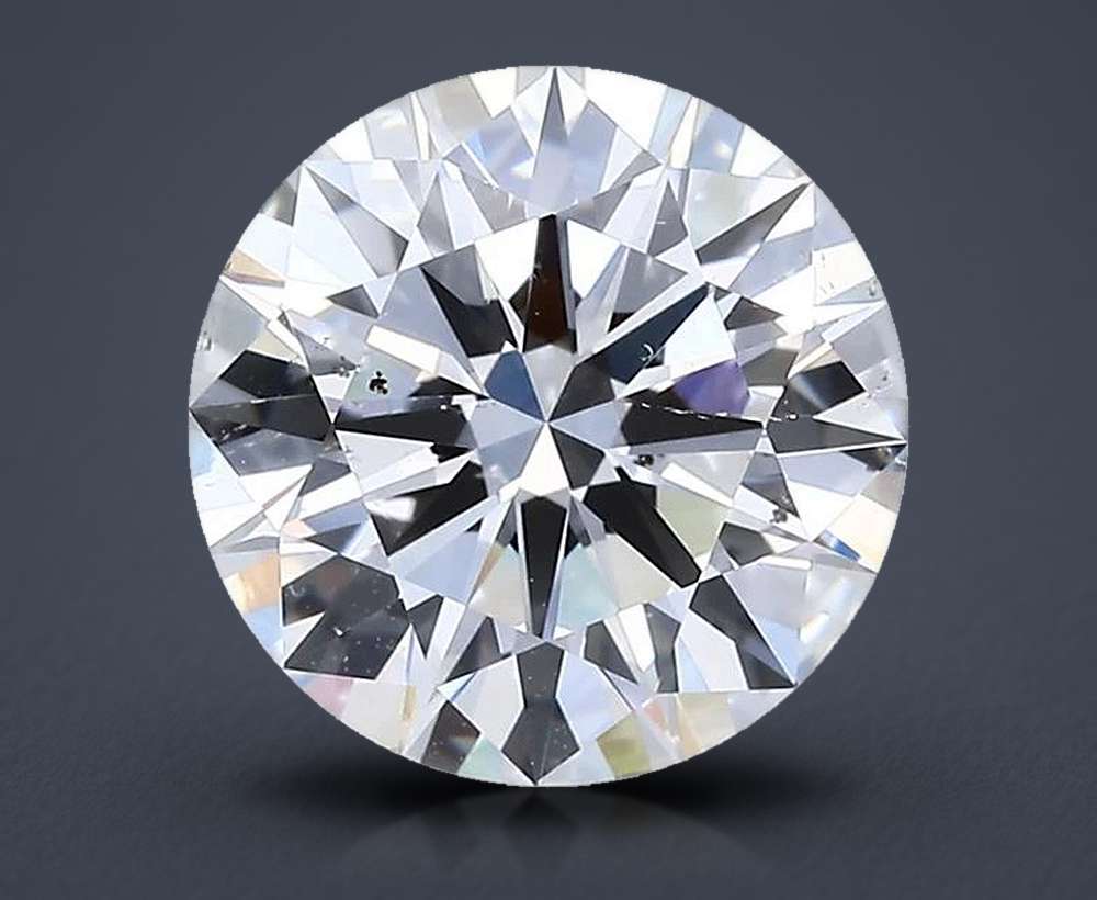 2.50 Carat Round Natural Diamond