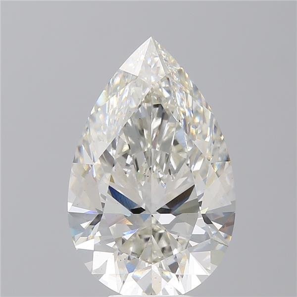 7.32ct H VS2 Rare Carat Ideal Cut Pear Lab Grown Diamond