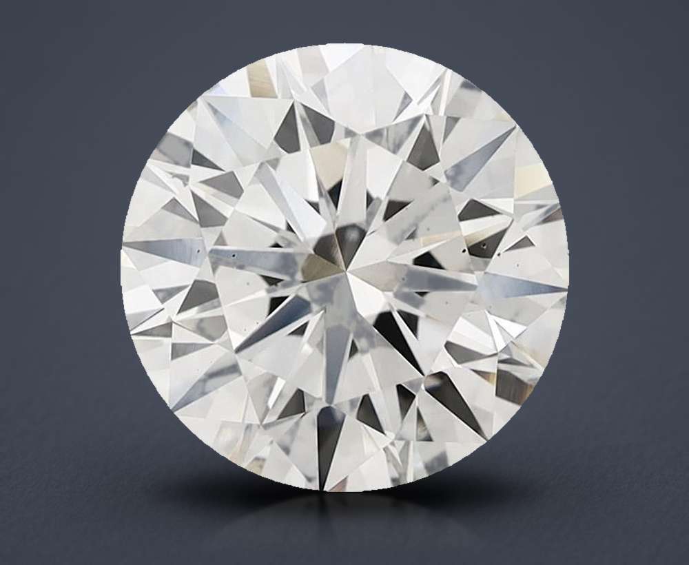 3.45 Carat Round Lab Diamond