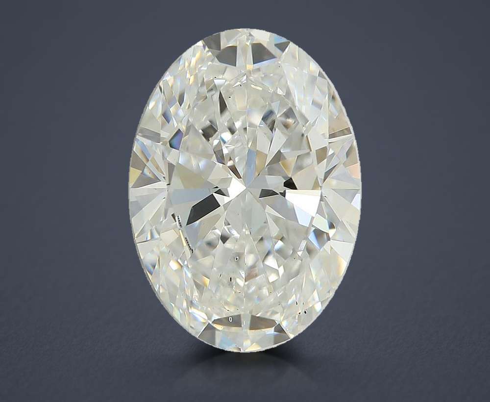 3.28 Carat Oval Lab Diamond