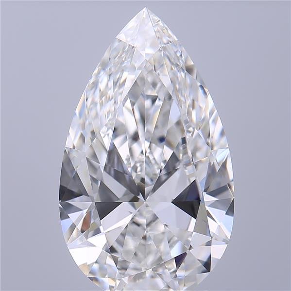2.72 Carat Pear Lab Diamond