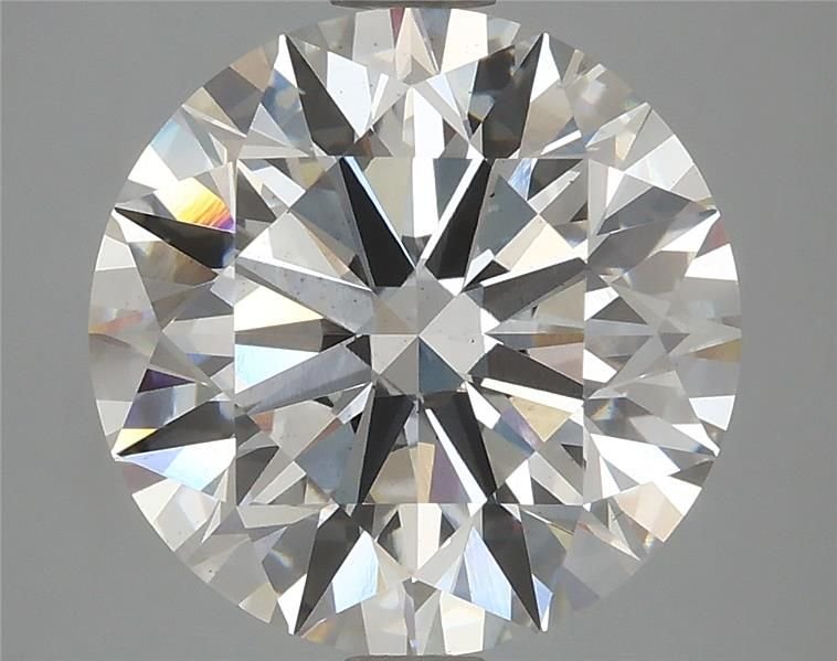 5.35ct G SI1 Rare Carat Ideal Cut Round Lab Grown Diamond