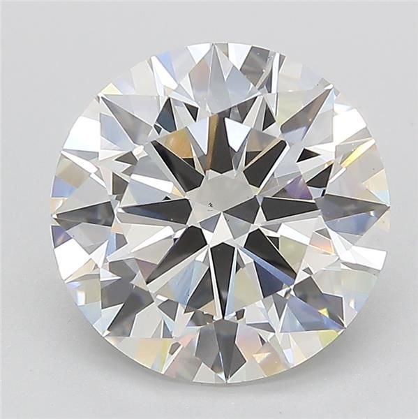 4.01ct F VS1 Rare Carat Ideal Cut Round Lab Grown Diamond