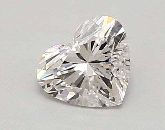 0.87ct E VVS2 Rare Carat Ideal Cut Heart Lab Grown Diamond